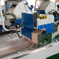 popular PVC door and window making machine double head saw cutting with CE certificate